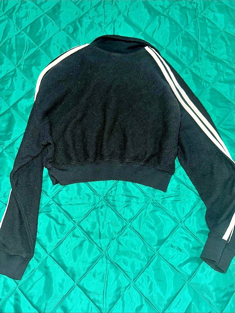 Victoria's Secret PINK Black Crop sweater